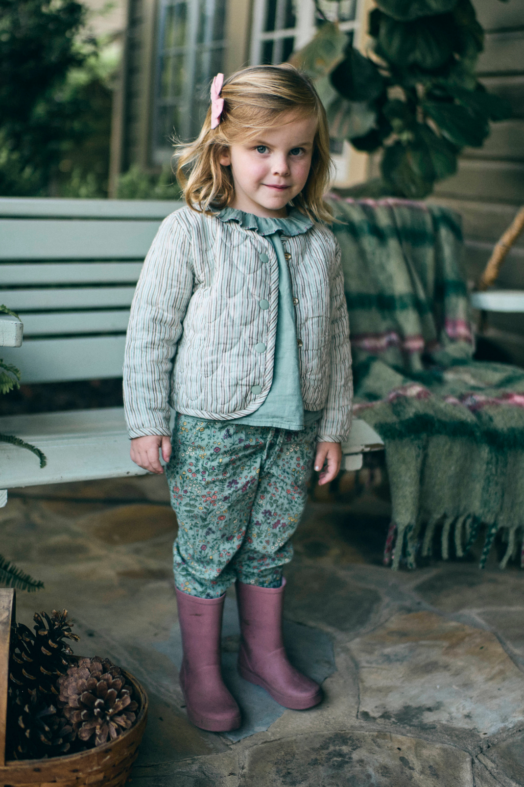 Lennox Jacket in Savannah Stripe