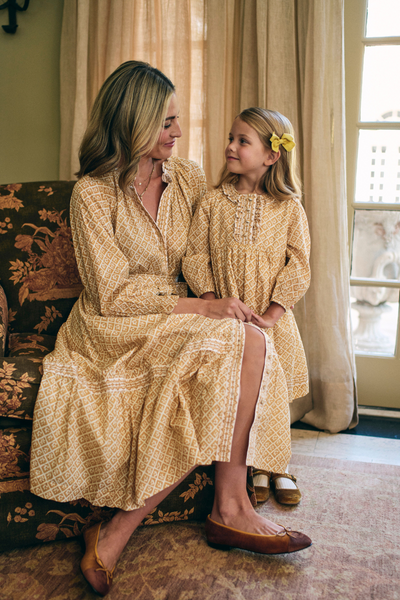 Golden Floret Mother & Daughter Set