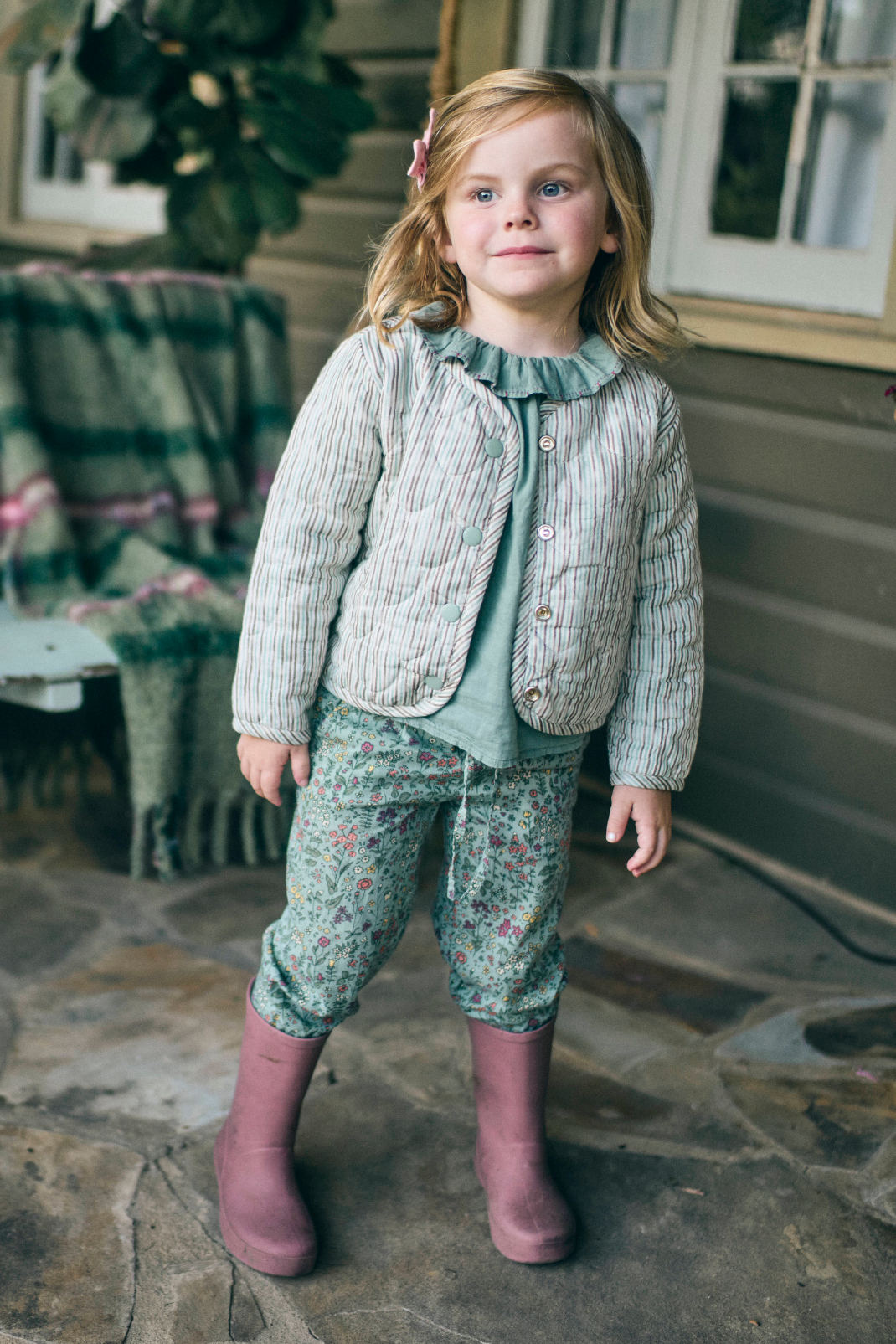 Lennox Jacket in Savannah Stripe