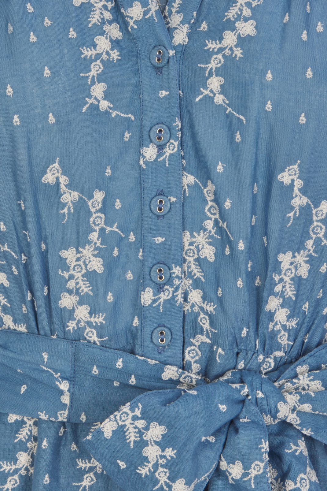 Lele Dress in Wedgewood Eyelet  BAYBALA