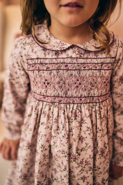 Clara Dress in Overgrown Floral