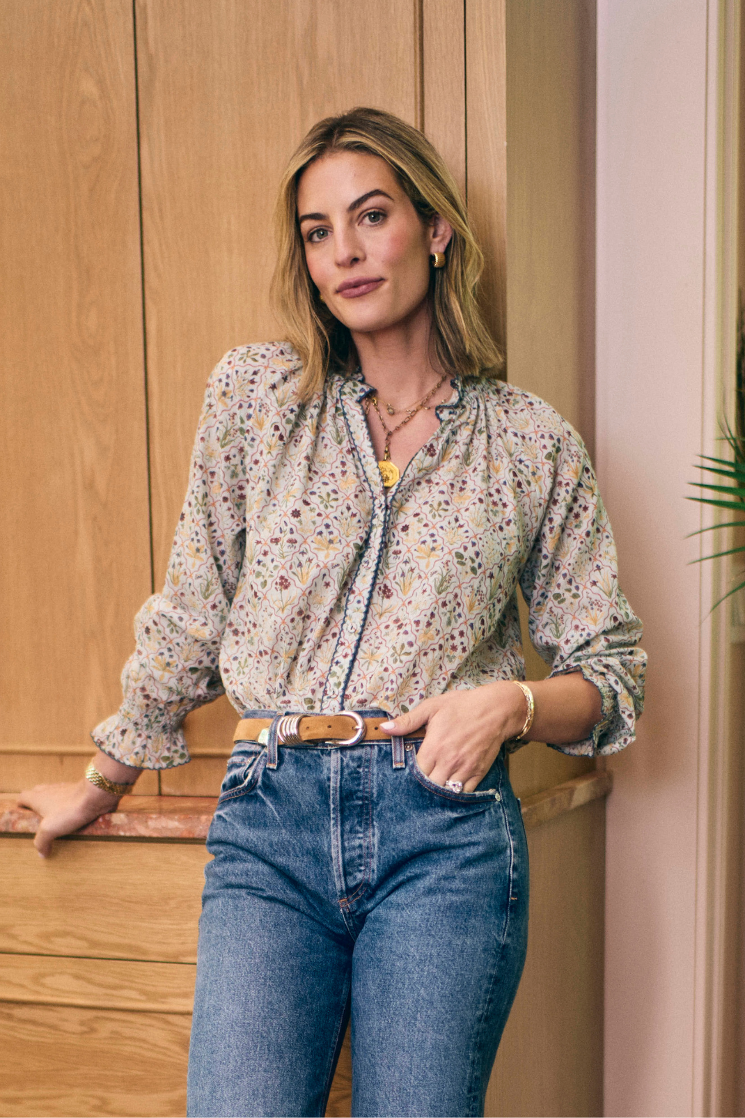 Harper Top in Millefleur