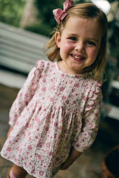 Kate Baby Set in Blushing Blooms