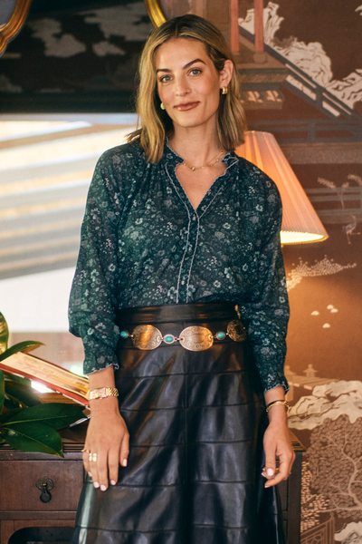 Harper Top in Midnight Meadow