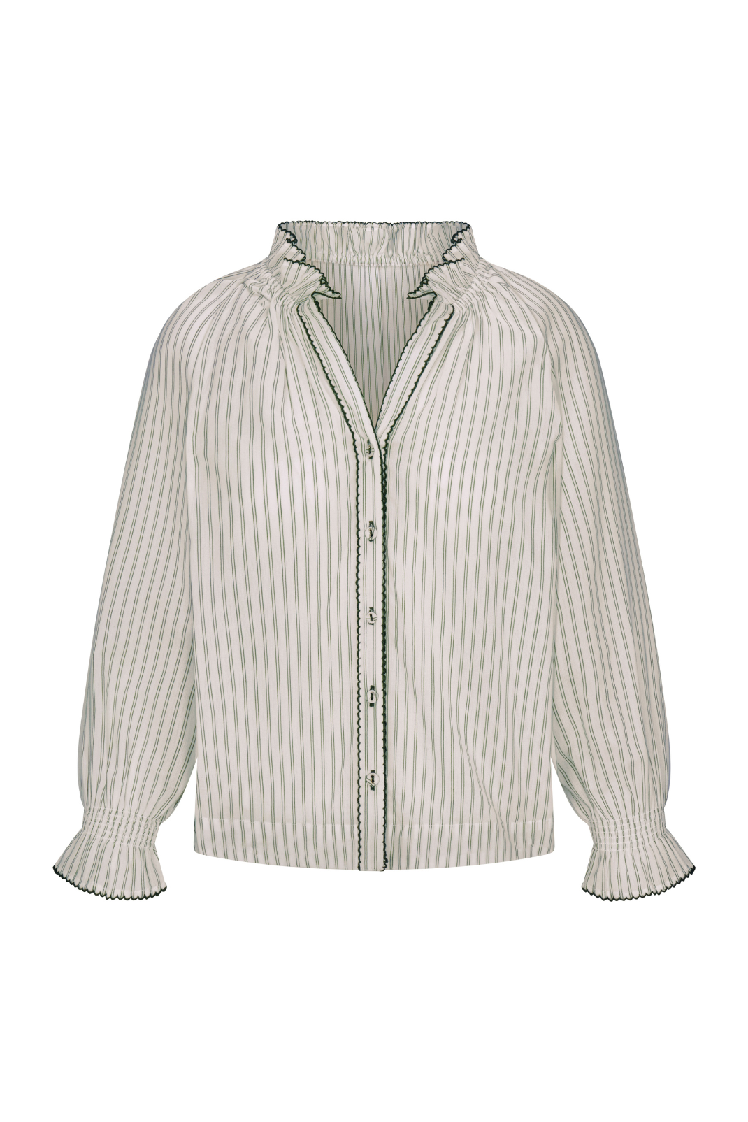 Harper Top in Ivy Stripe