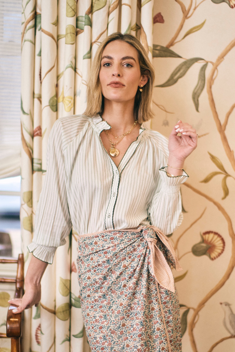 Harper Tops | Women's Vintage-Inspired Blouses & Shirts – BAYBALA
