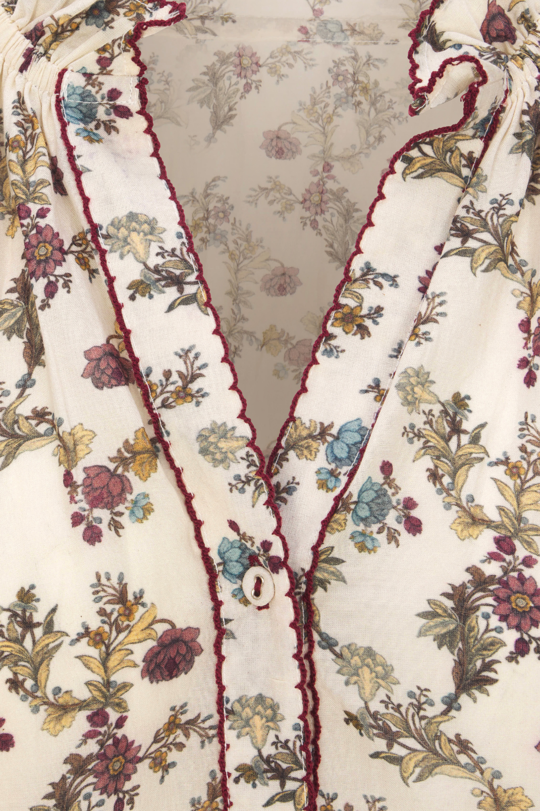 Harper Top in Harvest Toile