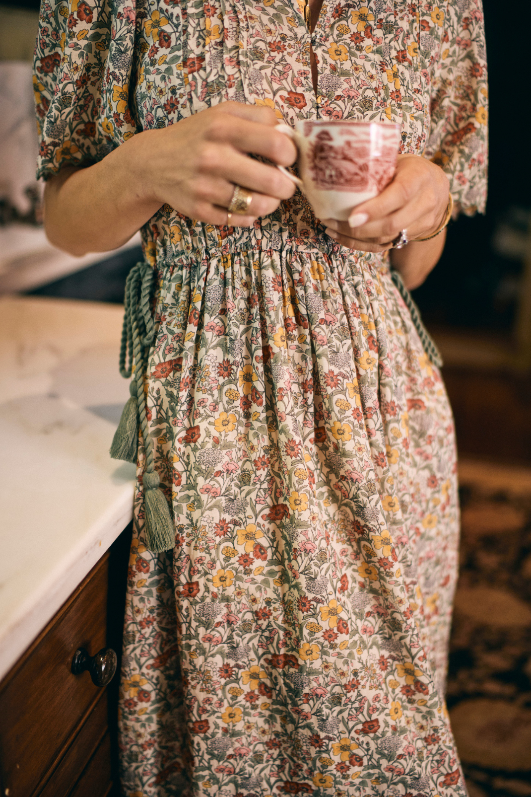 Lindsay Dress in Meadow