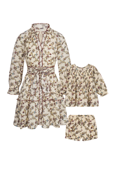 Harvest Toile Mother & Baby Set