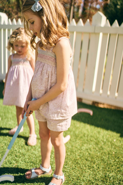 Rosie Dress in Scattered Blooms