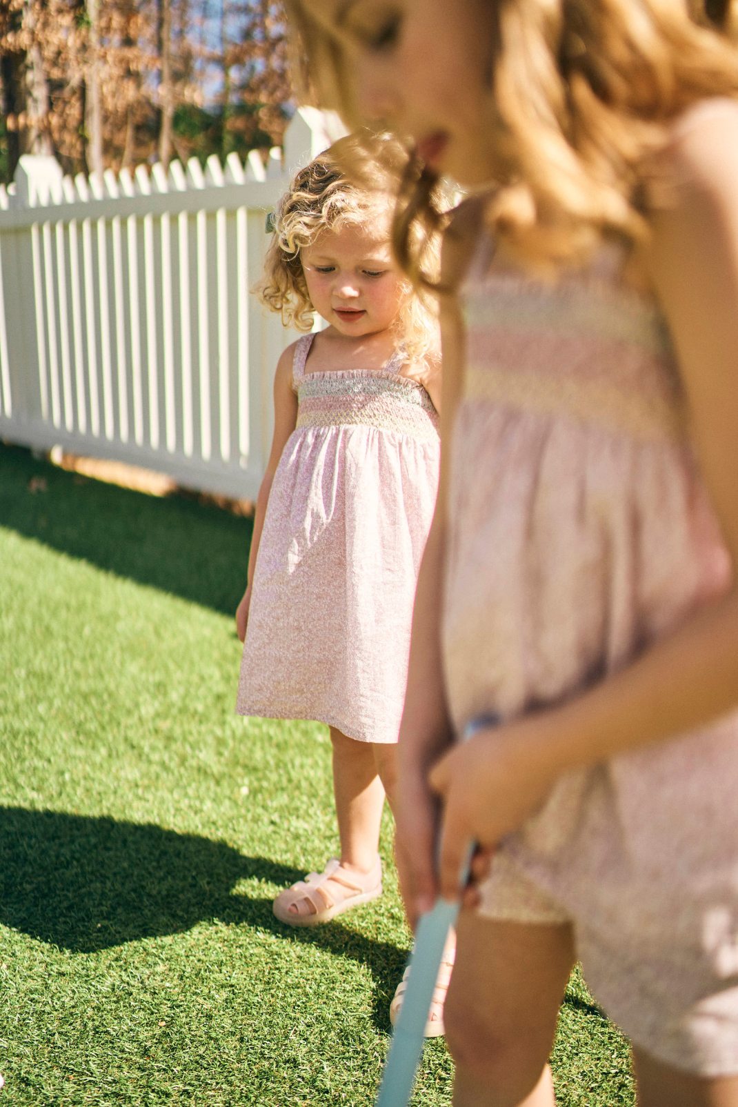 Rosie Dress in Scattered Blooms