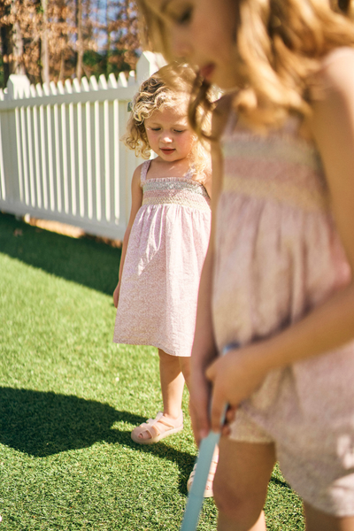 Rosie Dress in Scattered Blooms