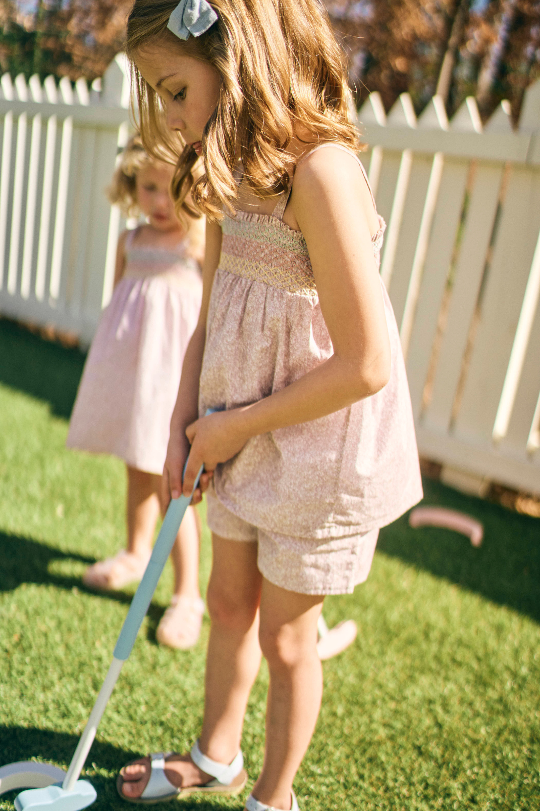 Rosie Dress in Scattered Blooms