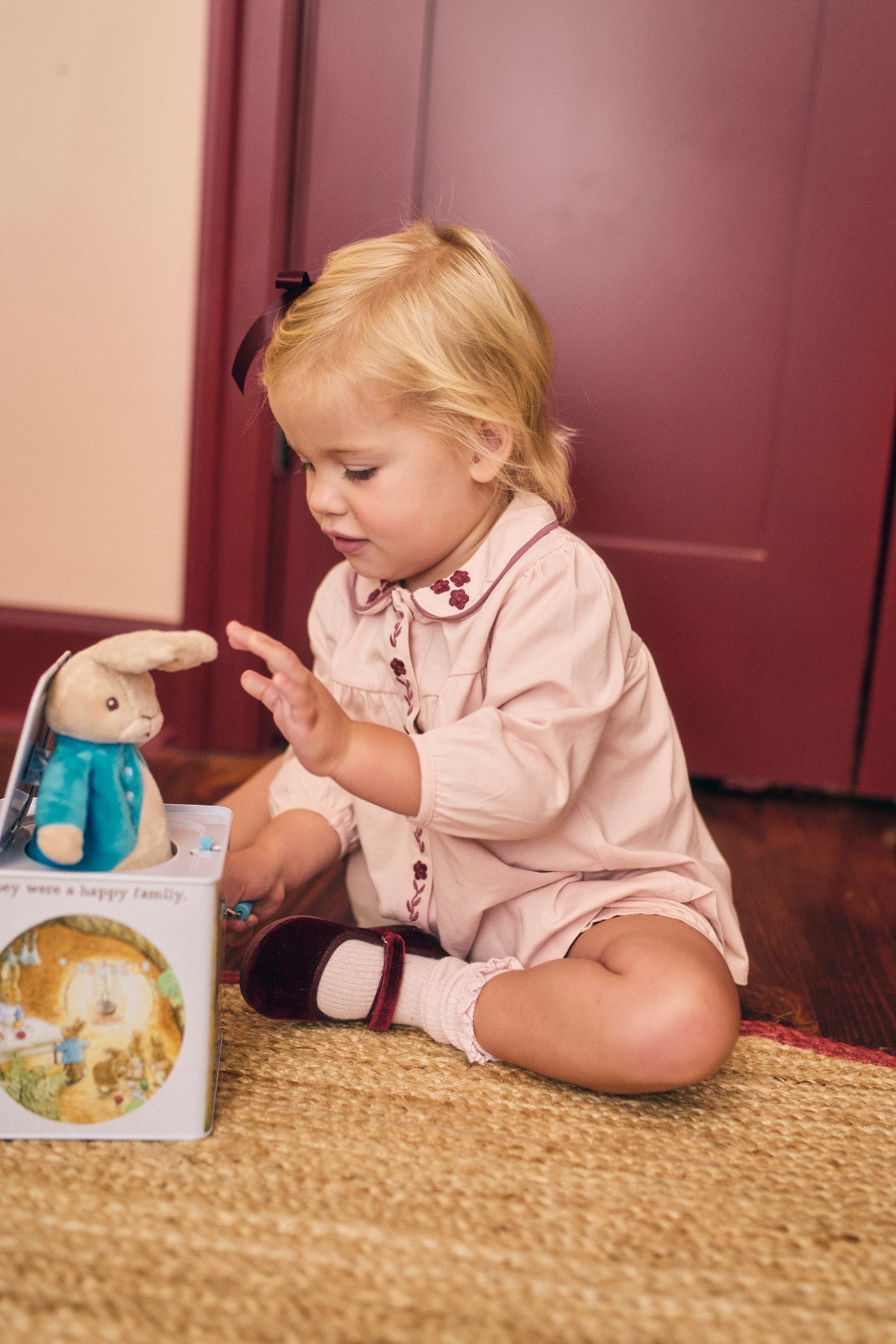Collier Baby Set in Blushing Pink