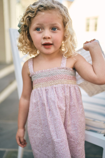 Rosie Dress in Scattered Blooms