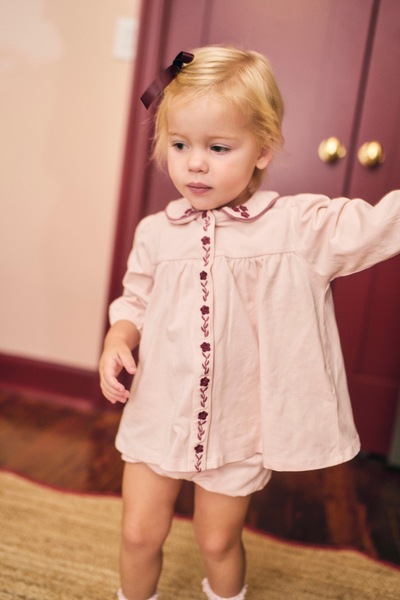 Collier Baby Set in Blushing Pink