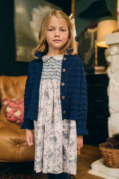 Clara Dress in Dahlia Daze