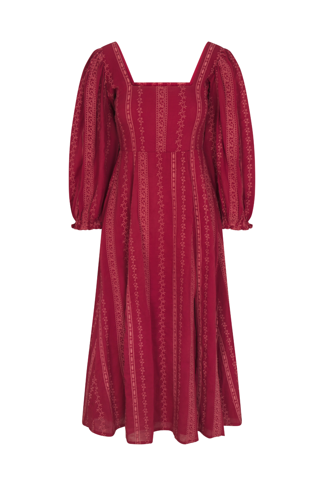 Arden Dress in Garnet XL