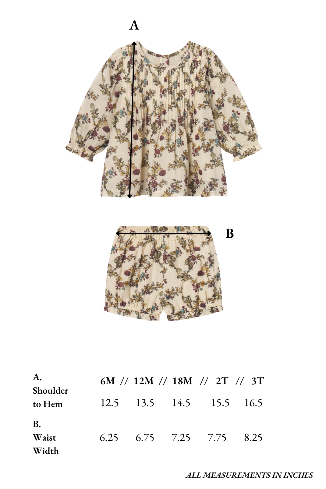 Harvest Toile Mother & Baby Set