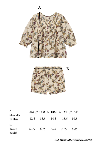 Harvest Toile Mother & Baby Set