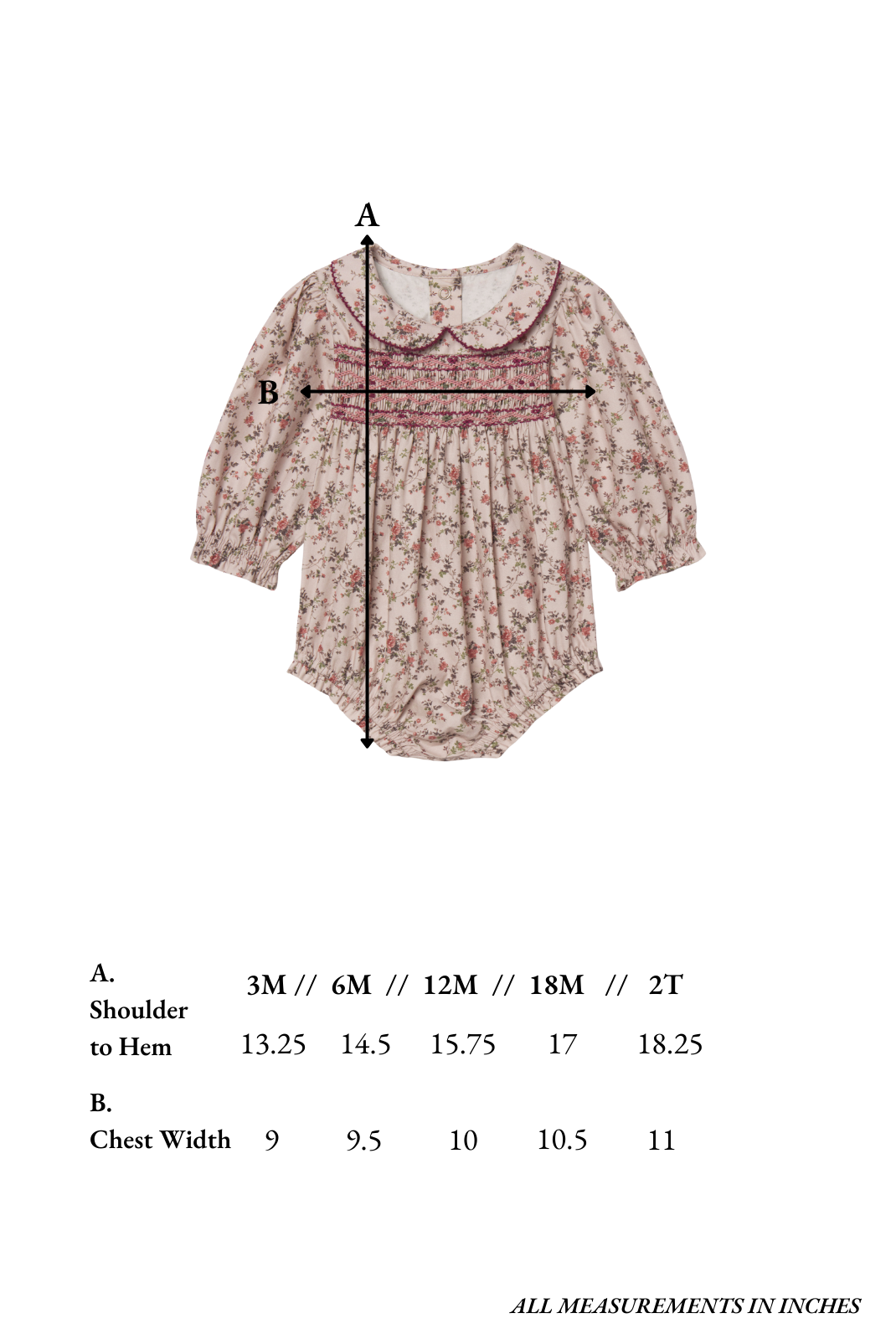 Clara Bubble in Overgrown Floral