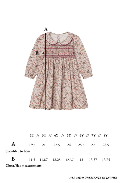 Clara Dress in Overgrown Floral