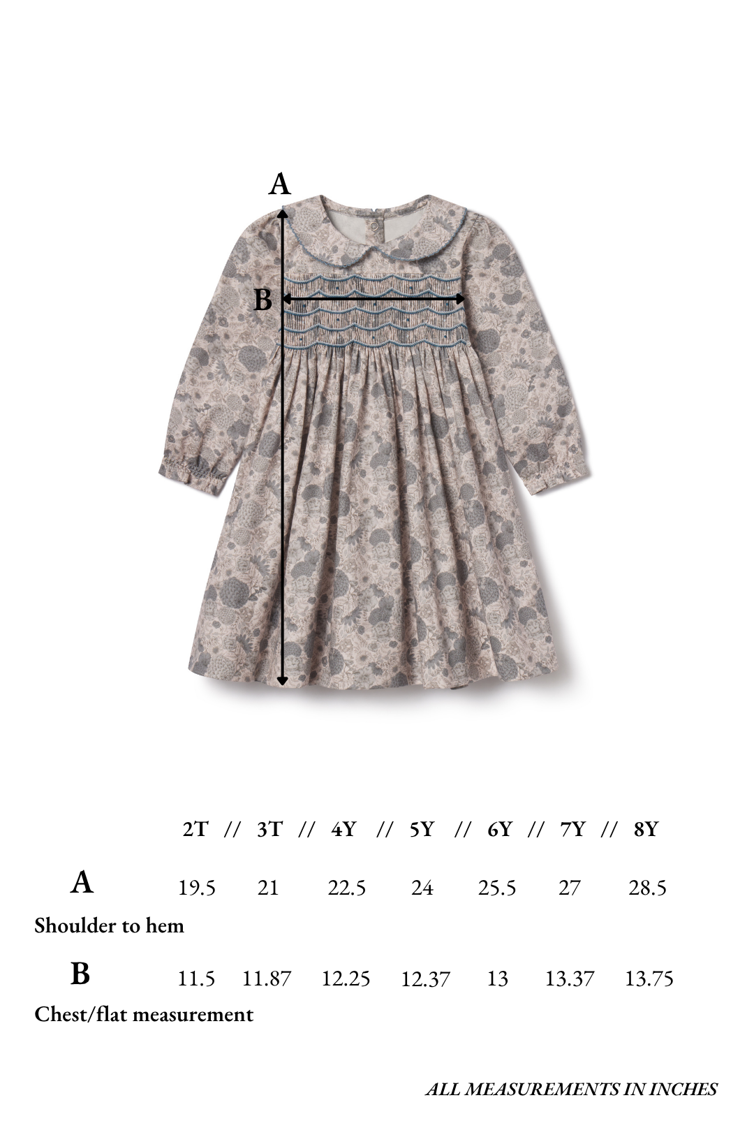 Clara Dress in Dahlia Daze