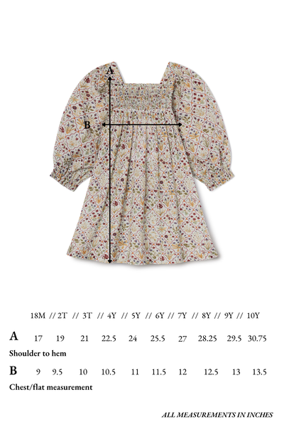 Eden Dress in Millefleur