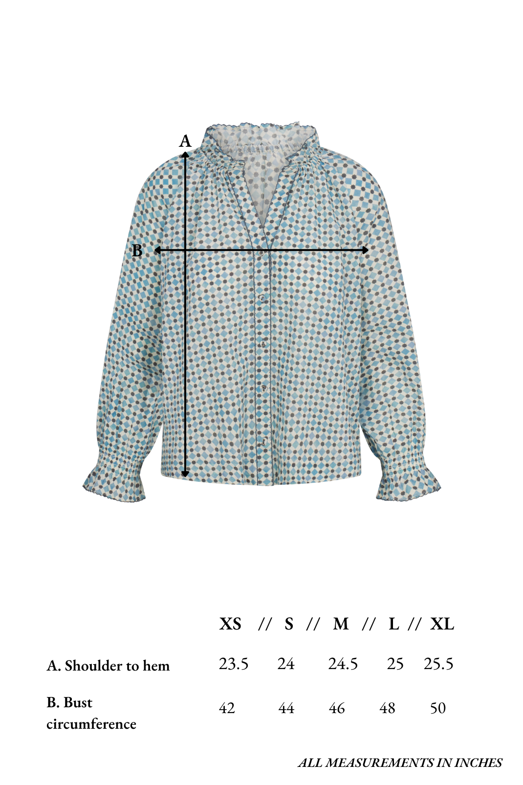 Harper Top in Moroccan Tile