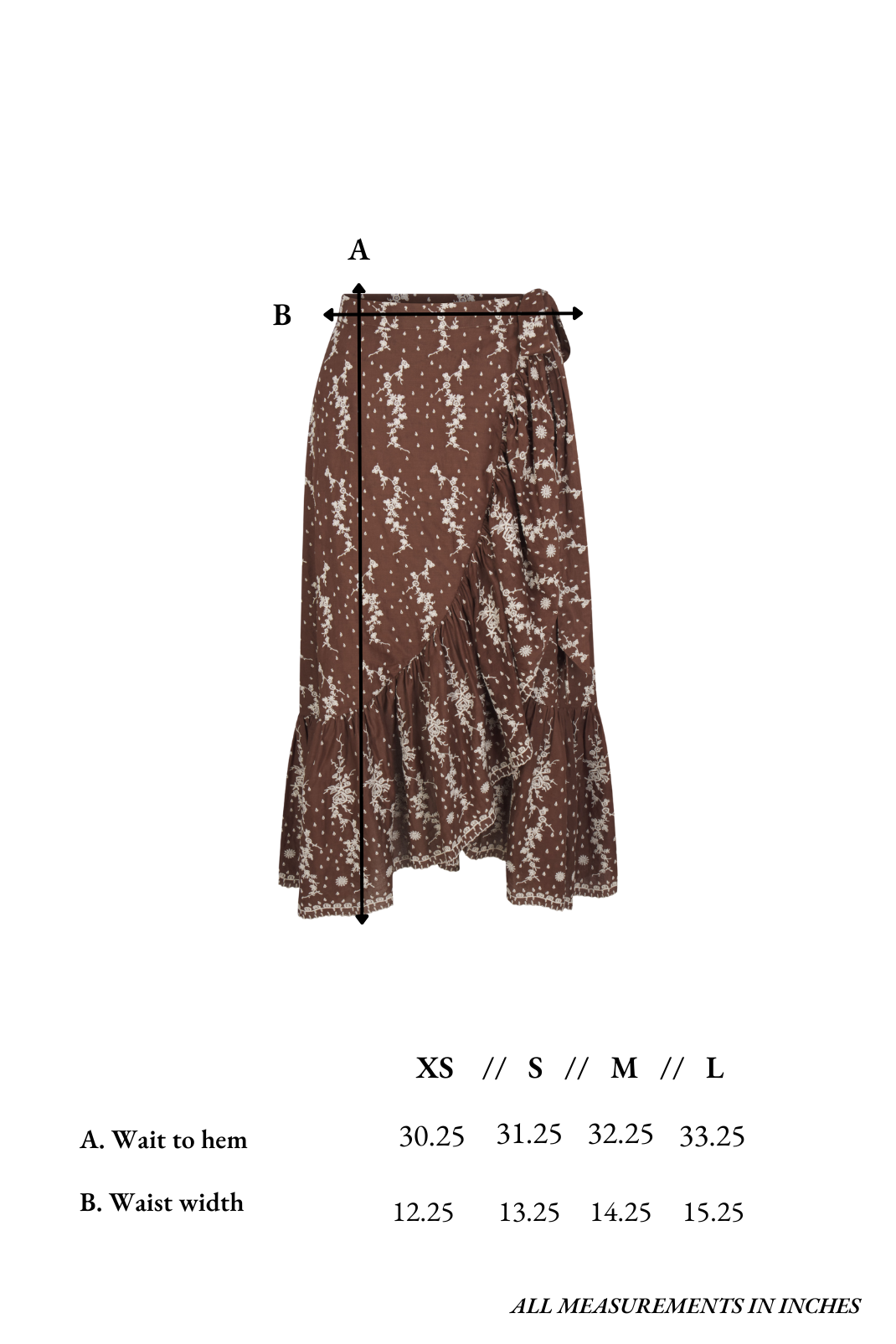 Isabel Skirt in Vintage Eyelet M