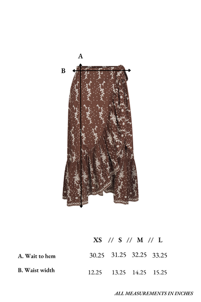 Isabel Skirt in Vintage Eyelet
