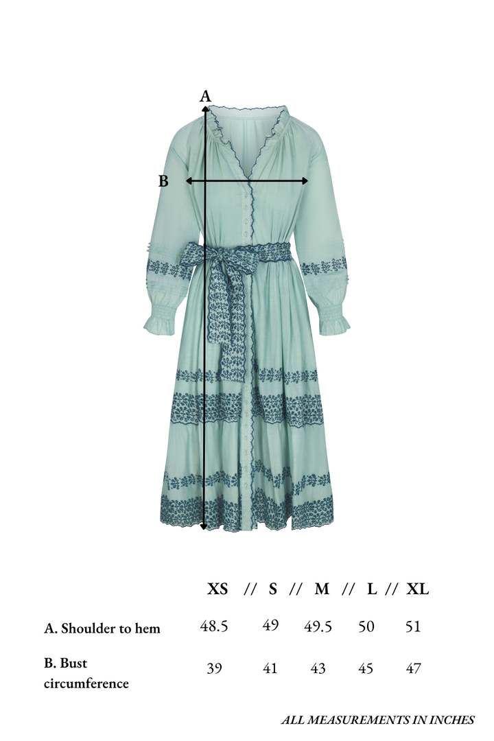 Lele Dress in Haze – BAYBALA