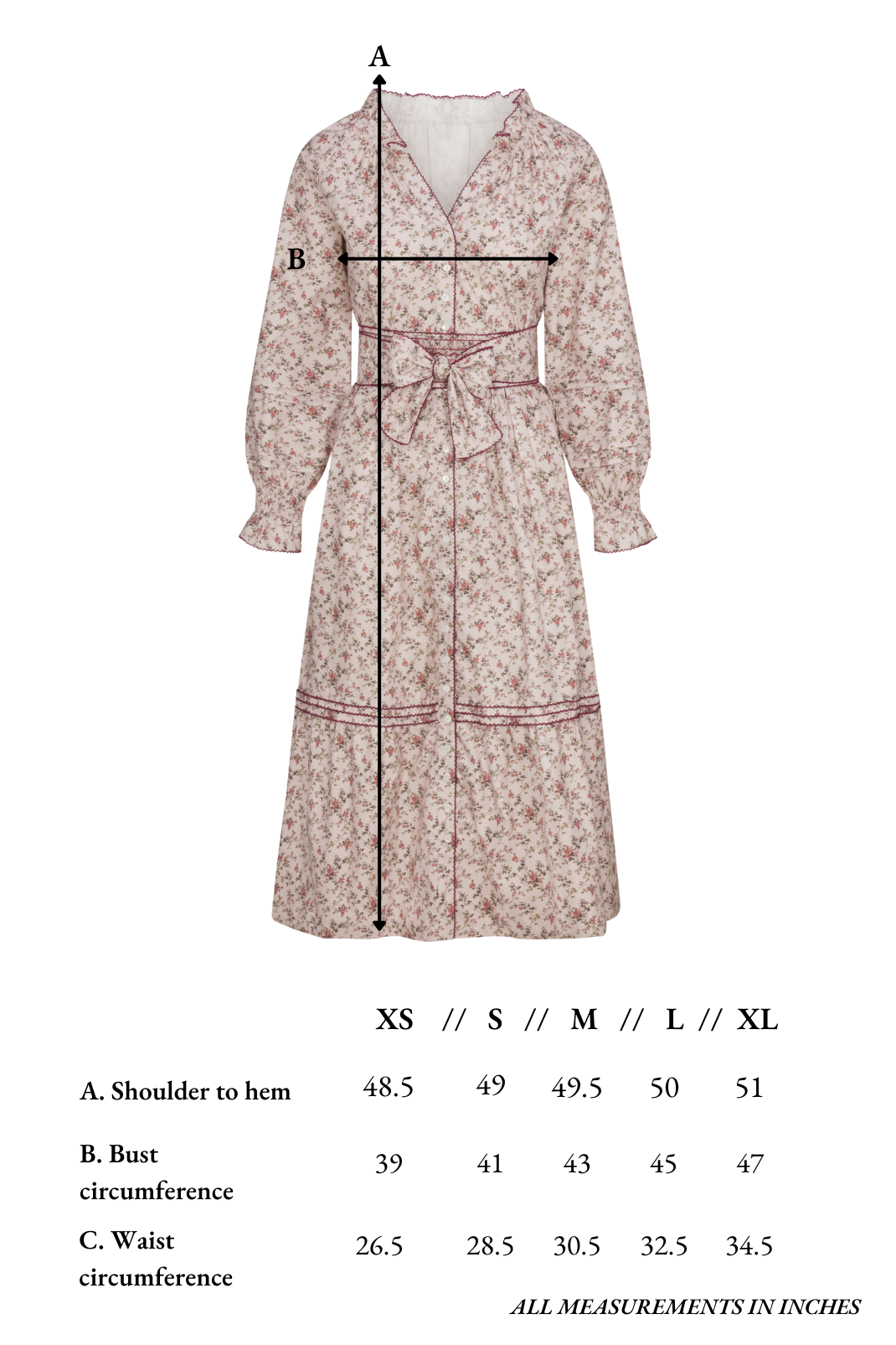 Lele Dress in Overgrown Floral