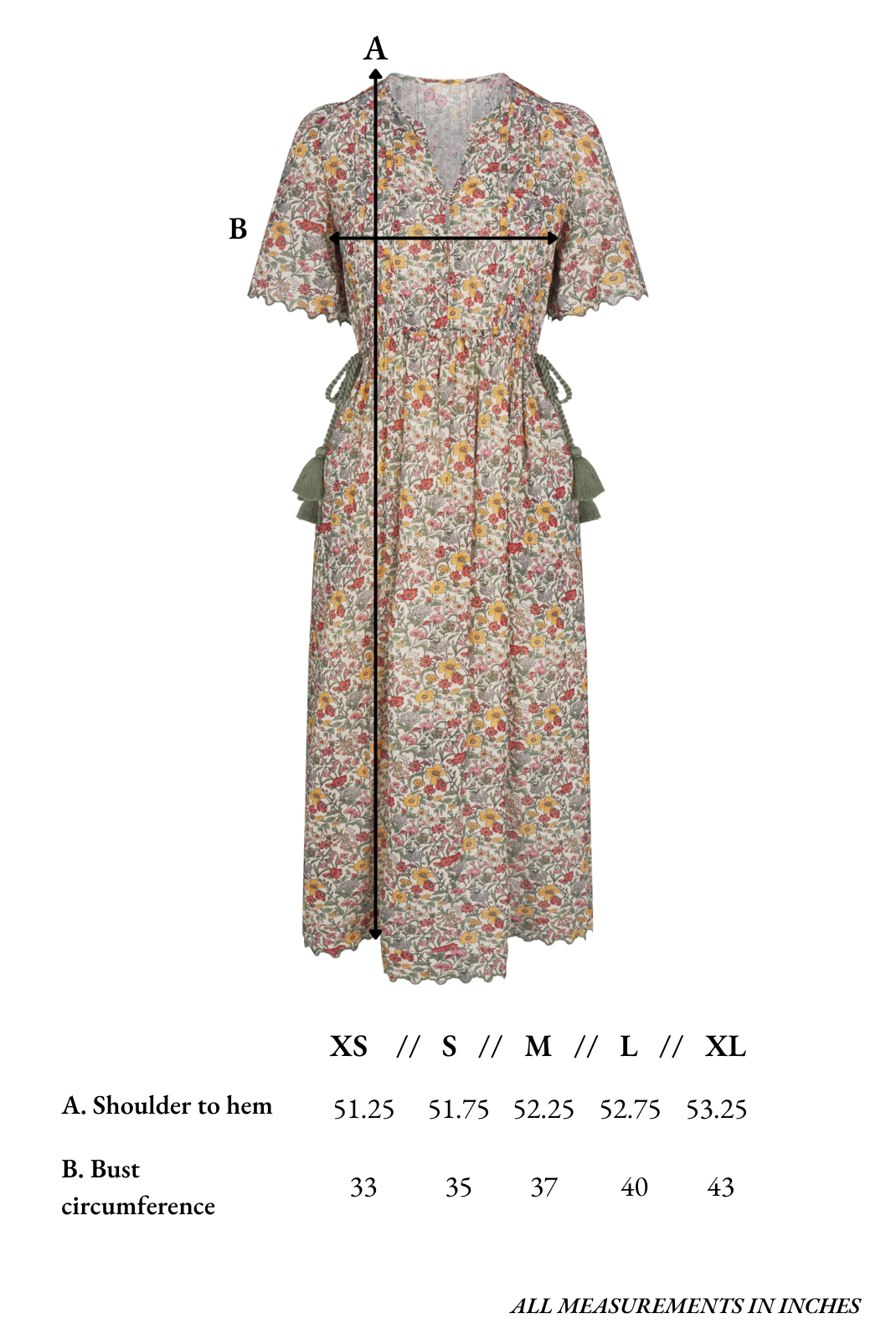 Lindsay Dress in Meadow