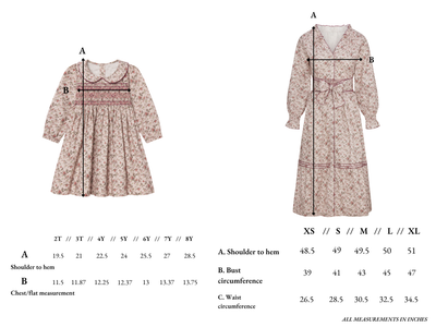 Overgrown Floral Mother & Daughter Set