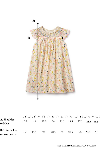 Daisy Dress in Dancing Floral