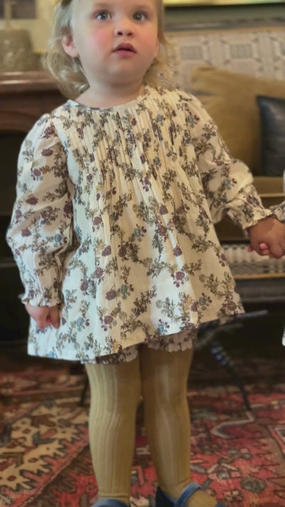 Charlotte Baby Set in Harvest Toile