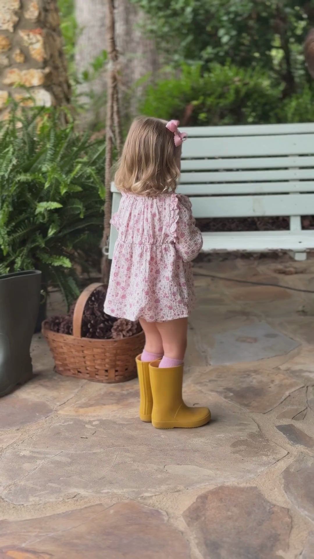 Kate Baby Set in Blushing Blooms