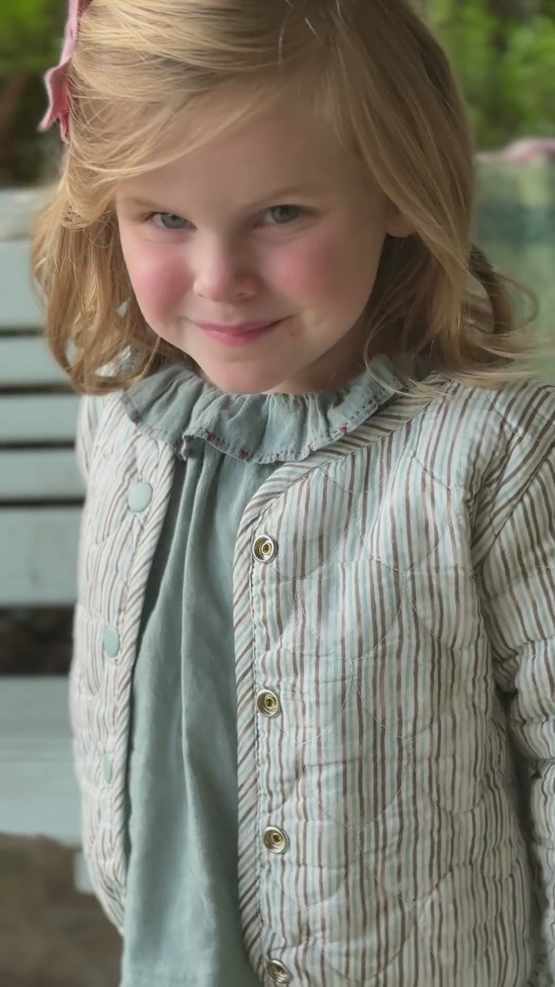 Lennox Jacket in Savannah Stripe