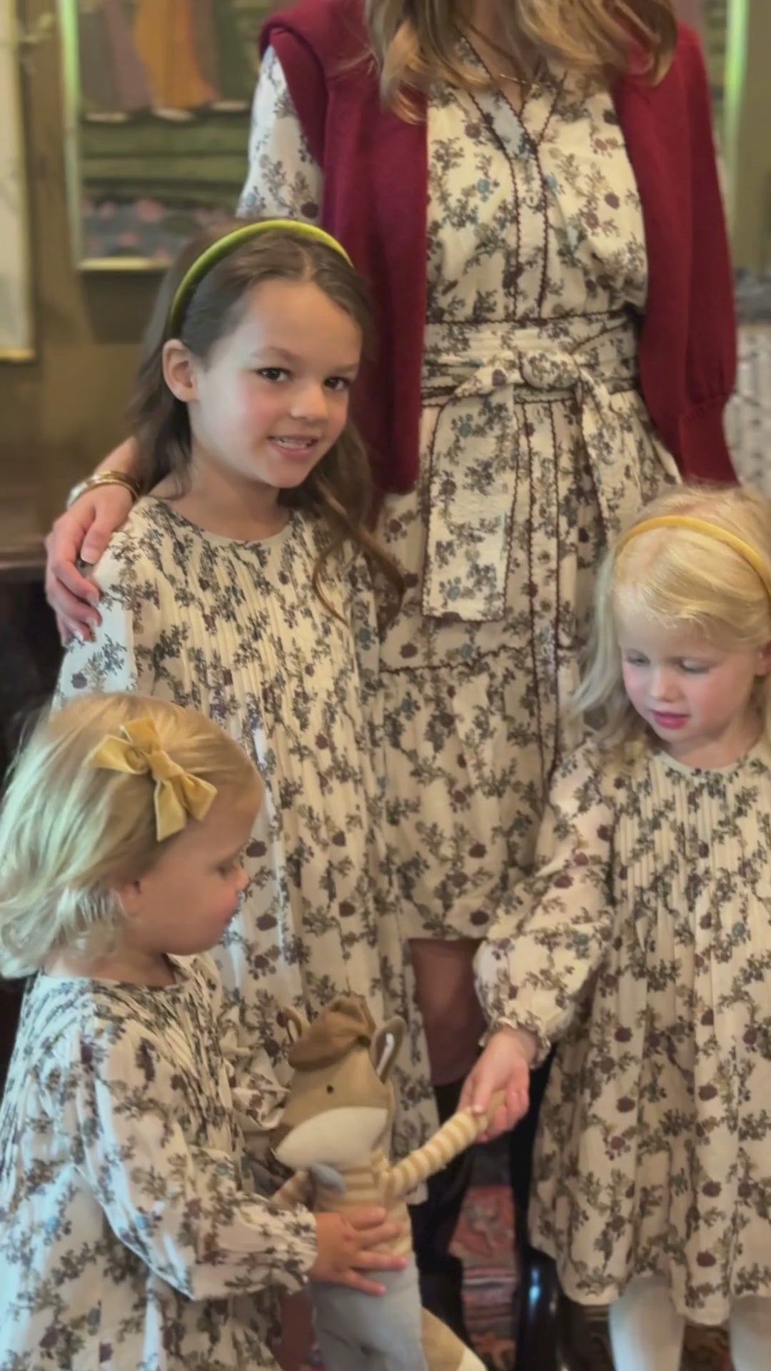 Harvest Toile Mother & Daughter Set