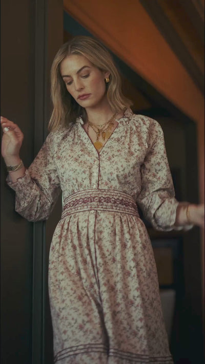 Lele Dress in Overgrown Floral