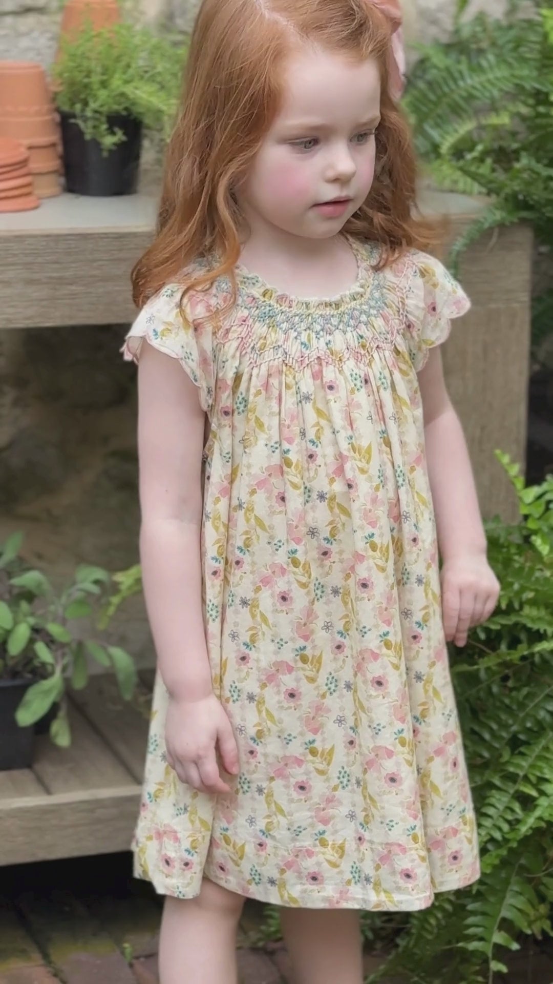 Daisy Dress in Dancing Floral