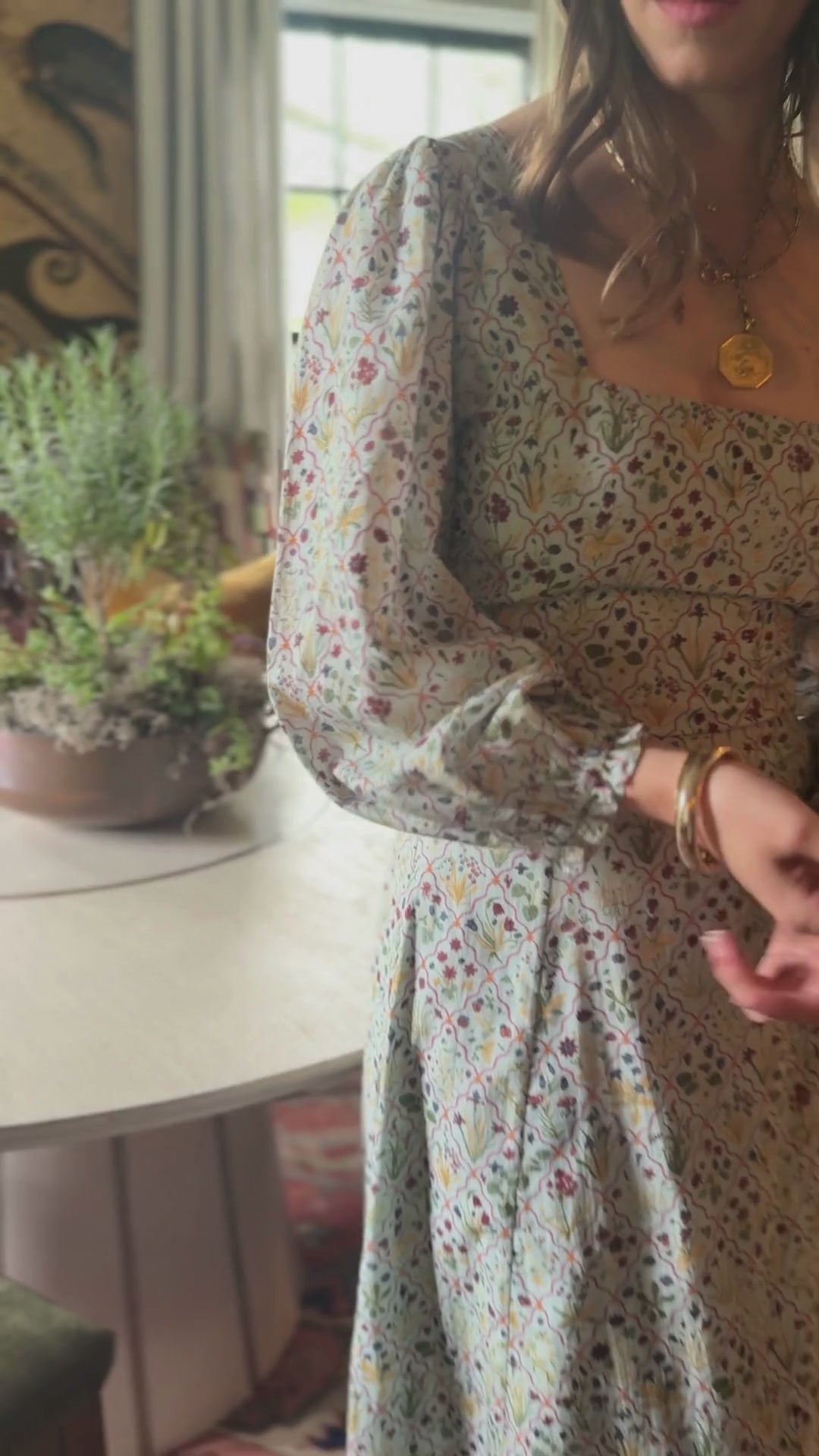 Arden Dress in Millefleur