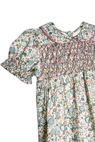 Close up product shot of Emmy Dress in Floral Breeze