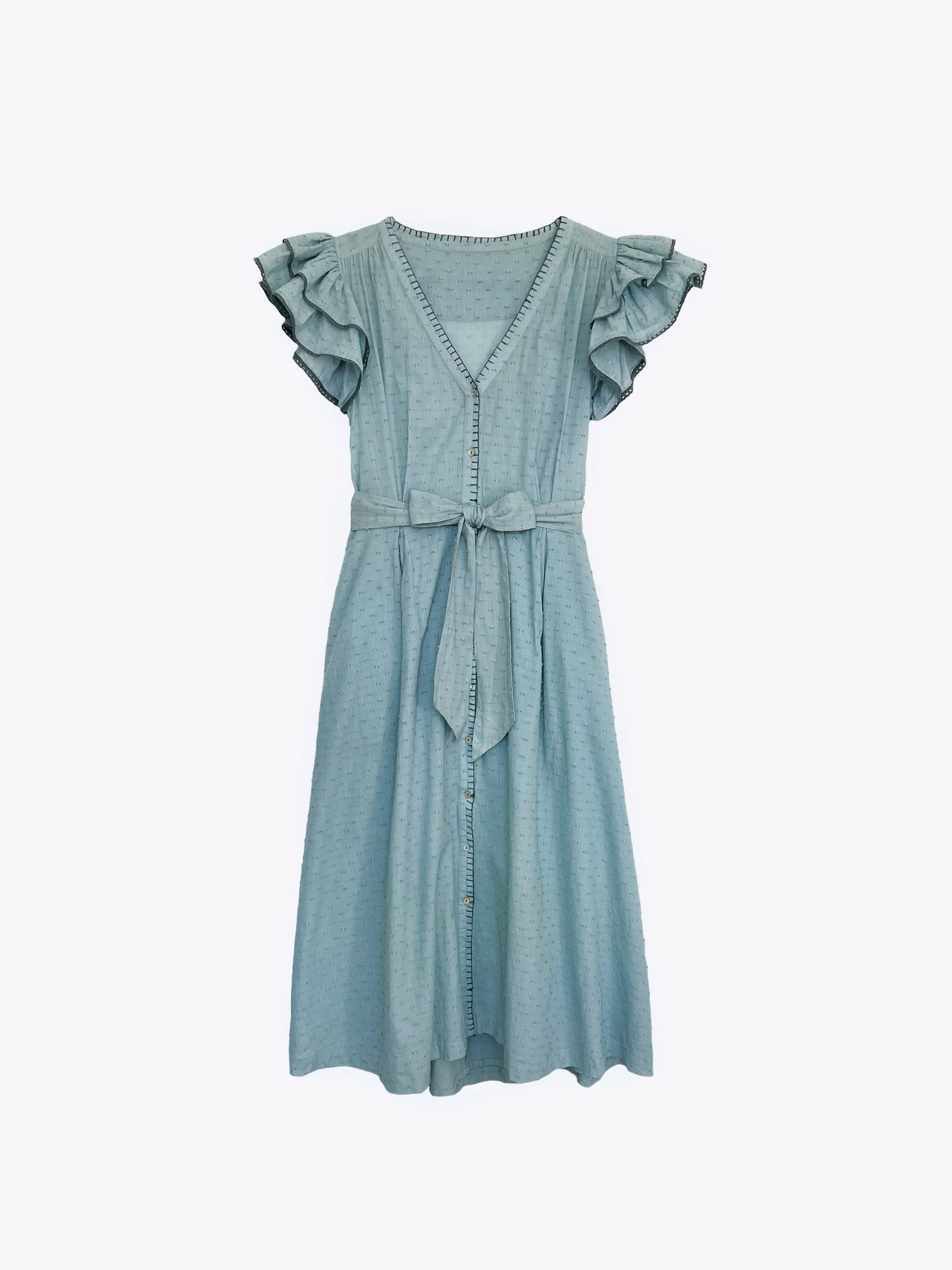 Product image of the Lilibet dress in pearl blue