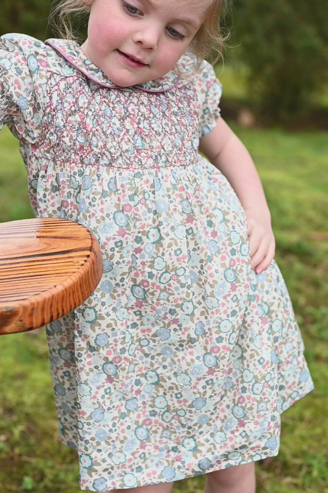 Emmy Dress in Floral Breeze